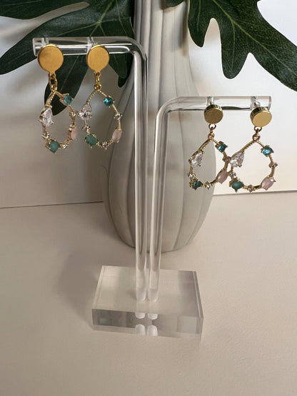 Coquette Chic Dangle Earrings