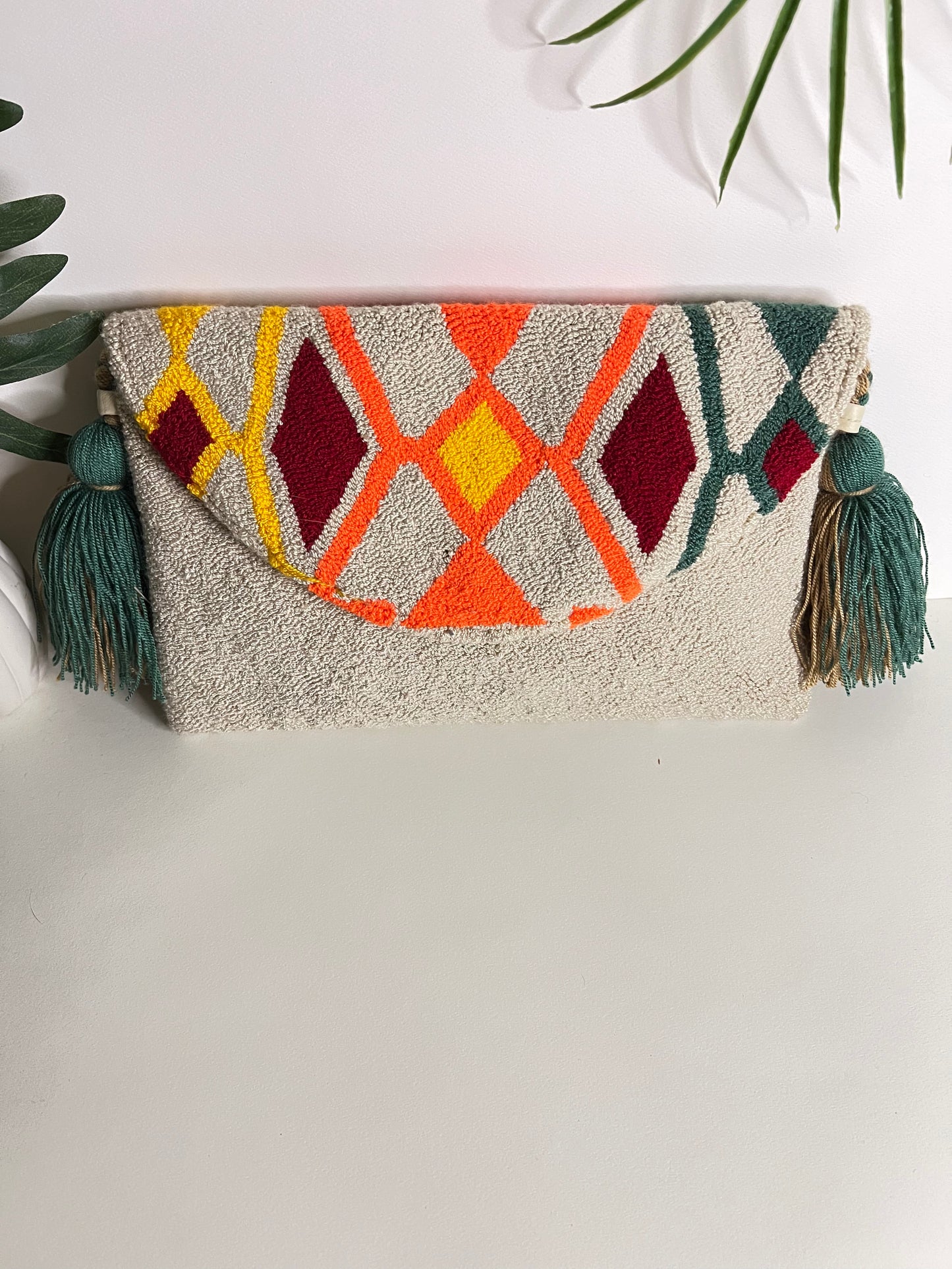 Colorful Handwoven Shoulder Bag