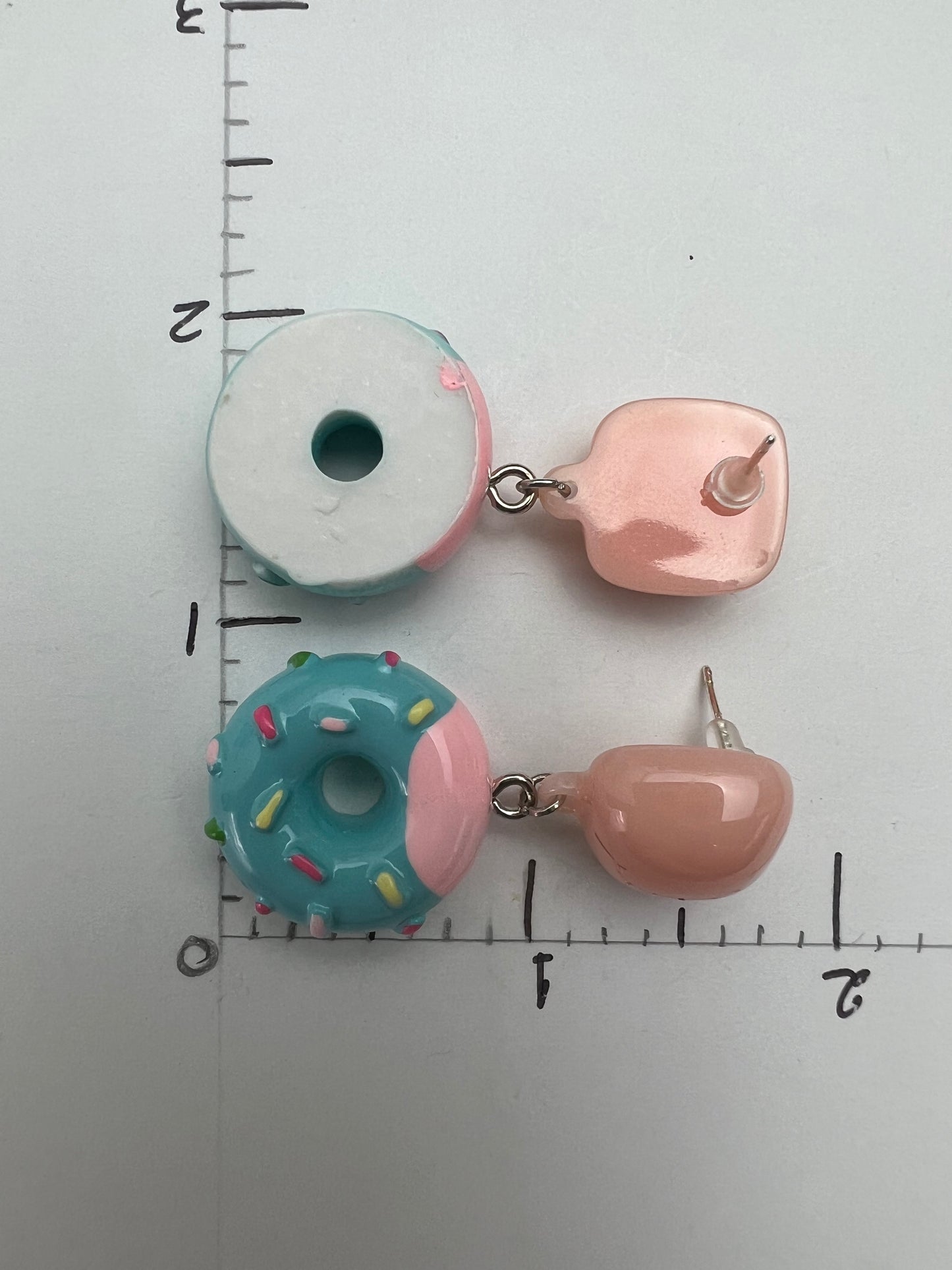 Whimsical Donut Earrings