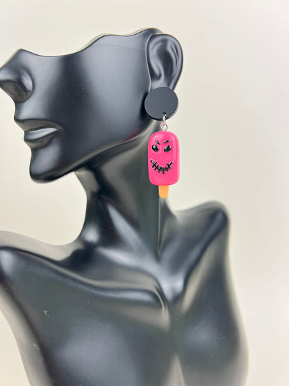 Cute Spooky Popsicles Earrings