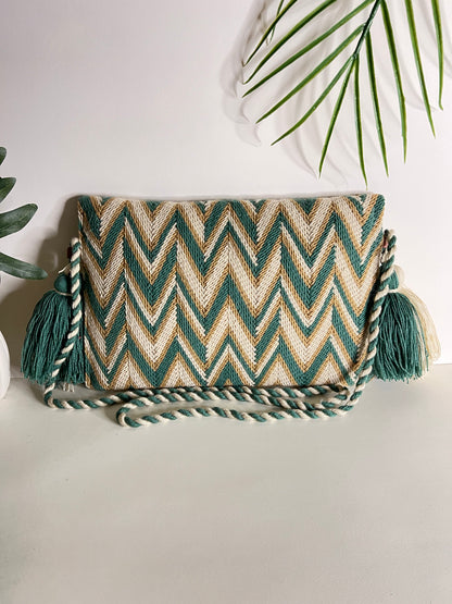 Handwoven Fringe Shoulder Bag