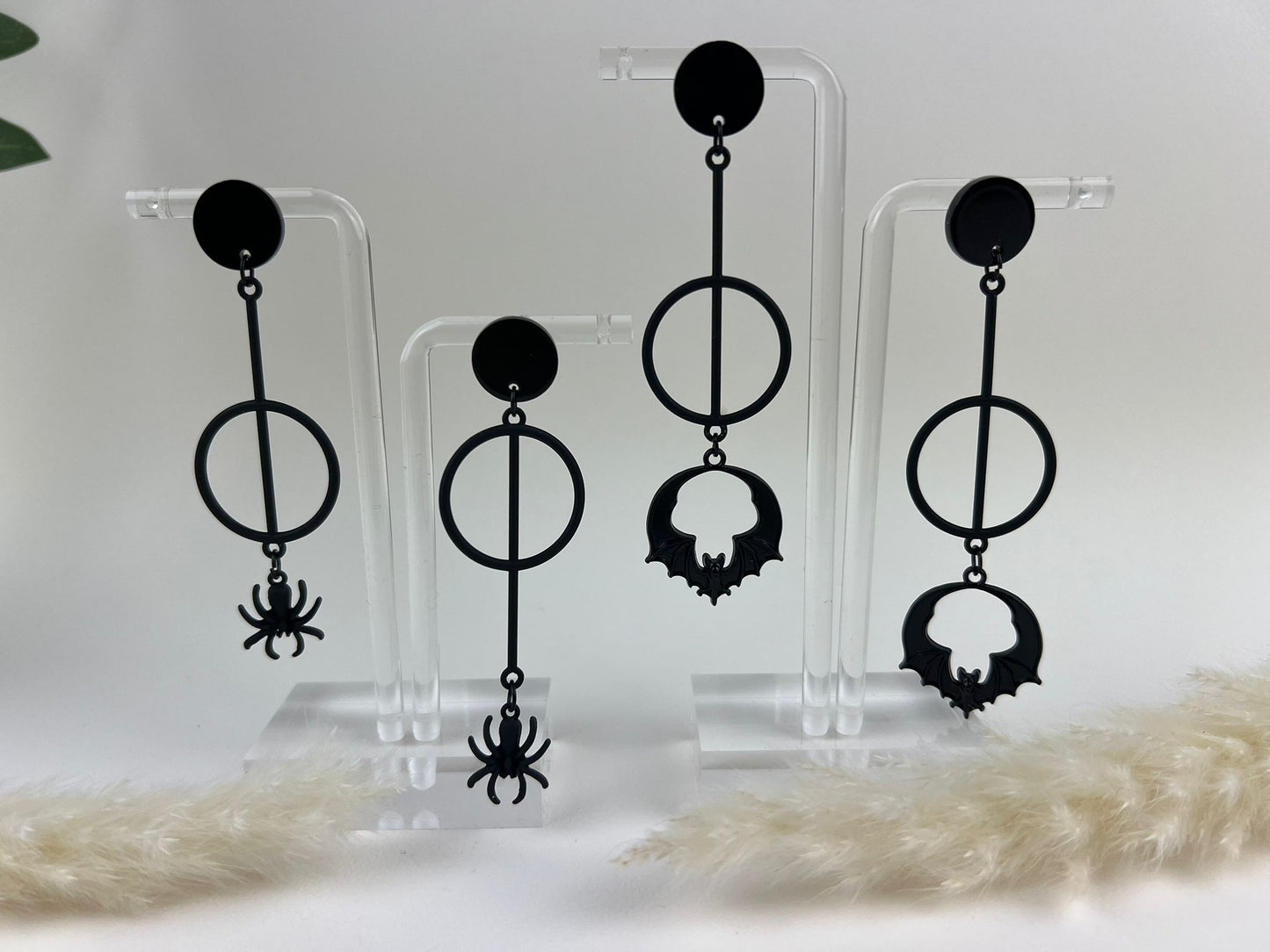 Long Statement Gothic Earrings