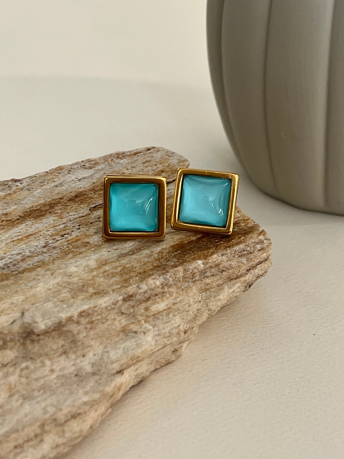 Tropical Color Stud Earrings