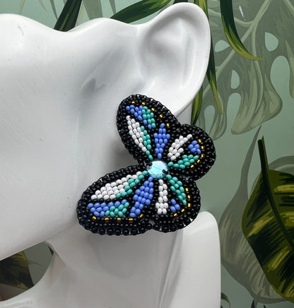 Beaded Embroidery Butterfly