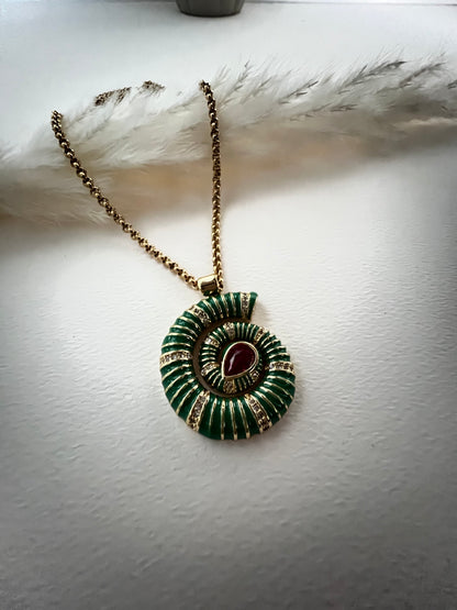 Nautilus Pendant Necklace