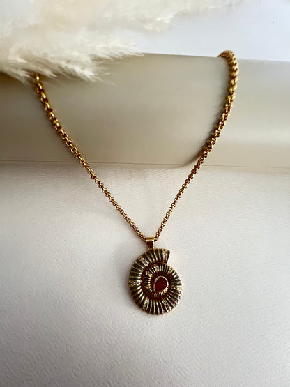 Nautilus Pendant Necklace