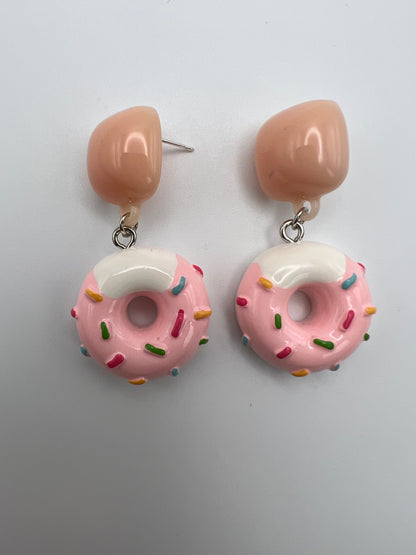 Whimsical Donut Earrings