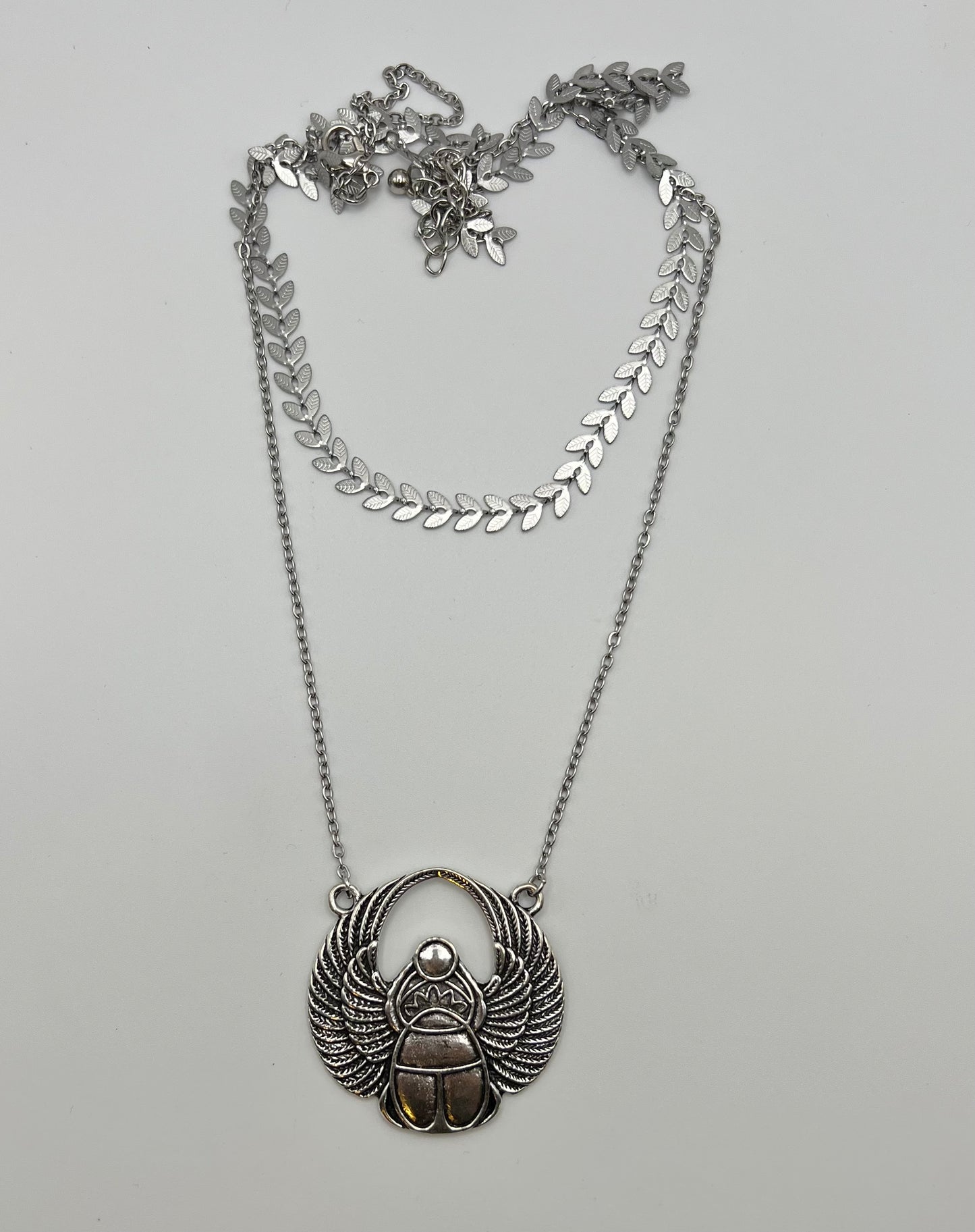 Egyptian Scarab Protection Necklace