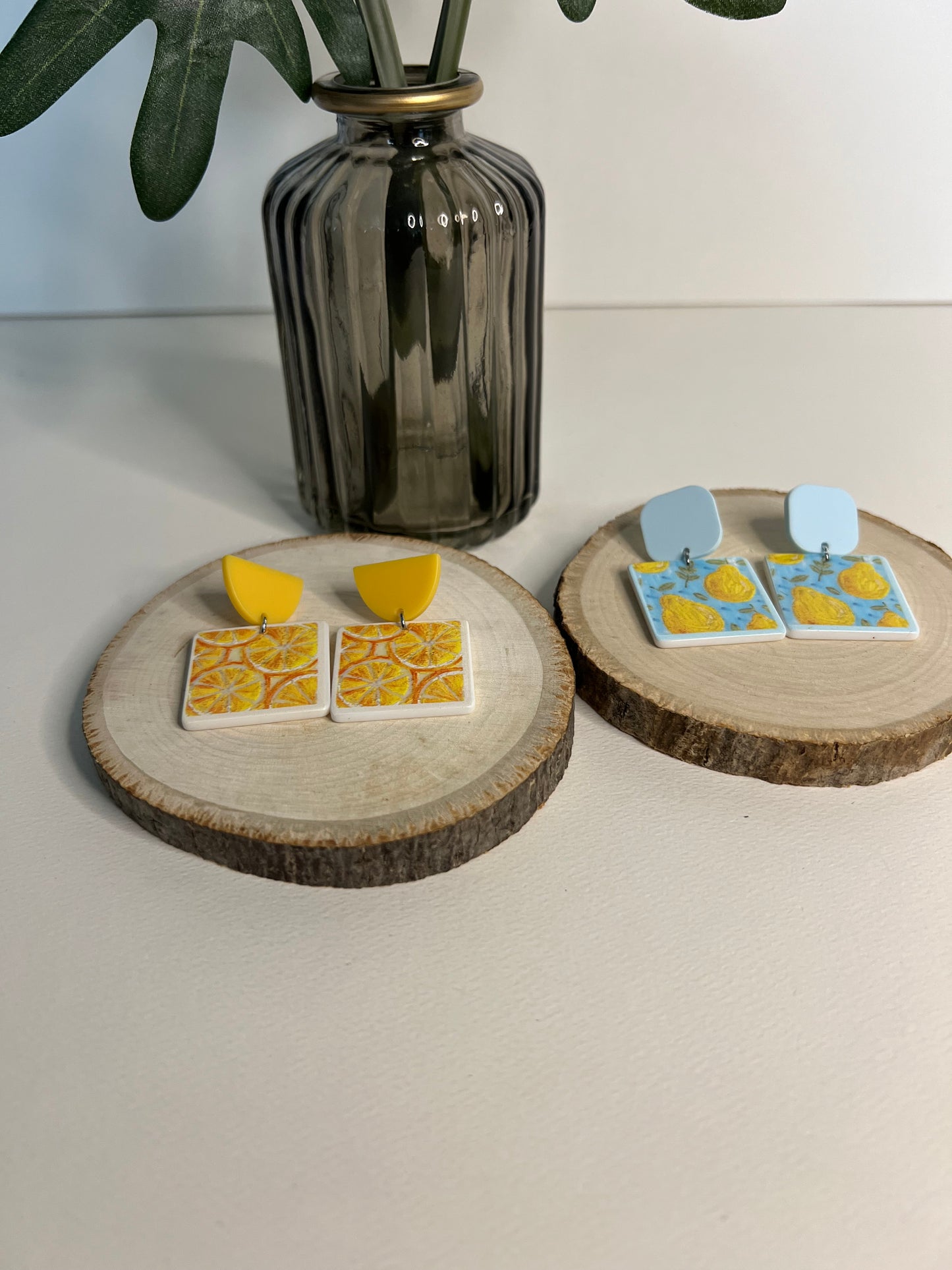 Retro Vintage-Inspired Fruit Earrings