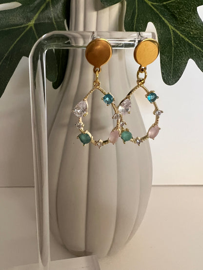 Coquette Chic Dangle Earrings