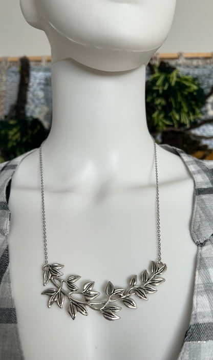 Leaf Statement Necklace