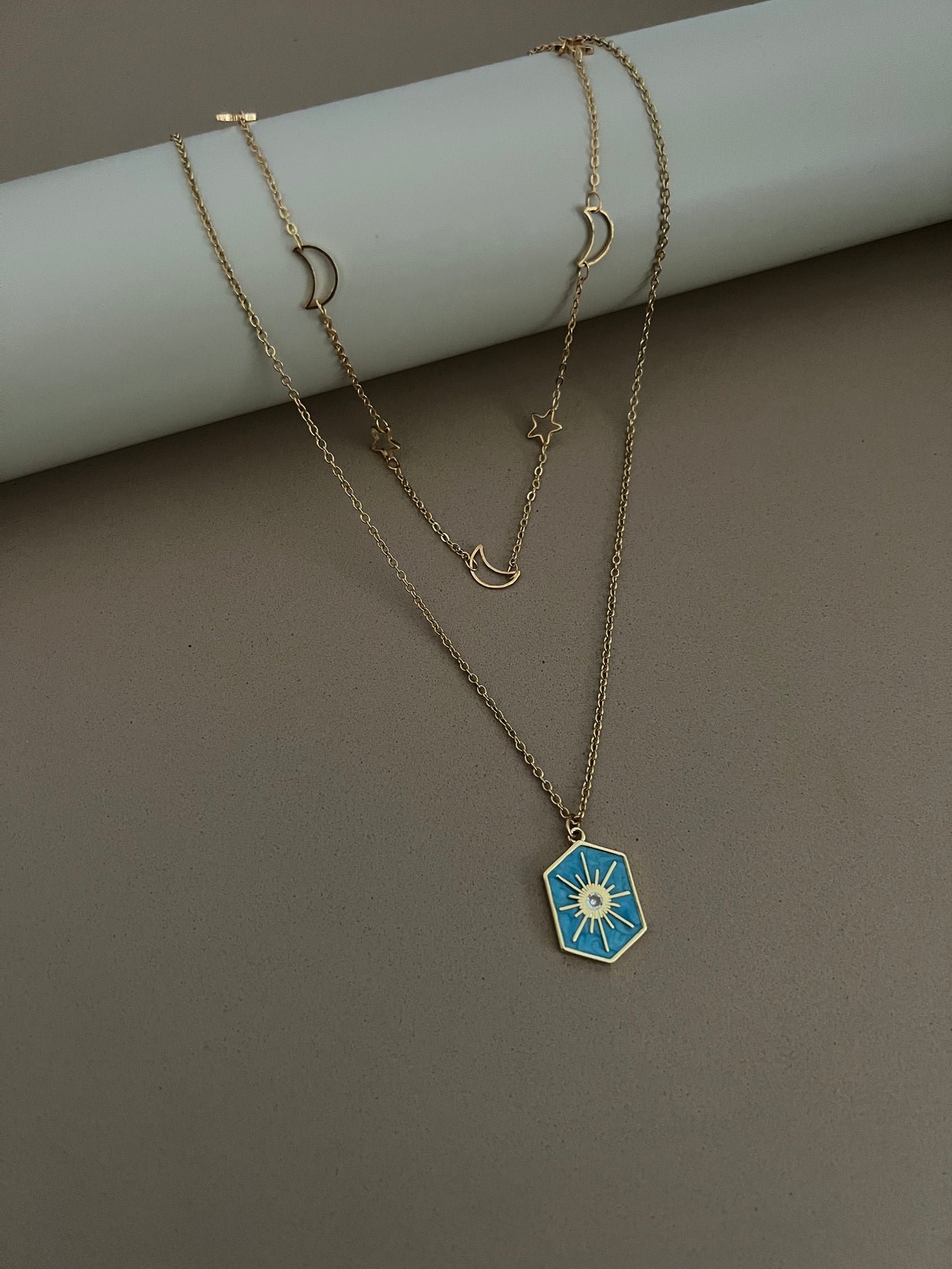 Celestial Layered Necklace