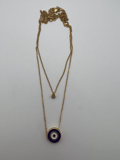 Minimalist Evil Eye Necklace