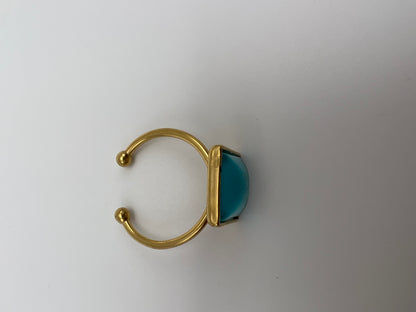 Dainty Pop-of-Color Rings