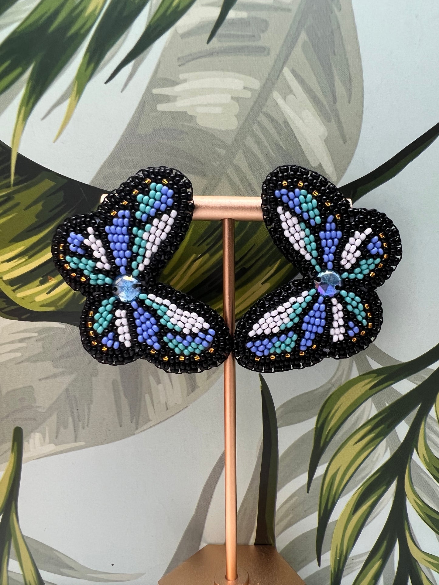 Beaded Embroidery Butterfly