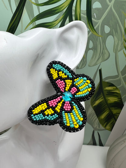 Beaded Embroidery Butterfly