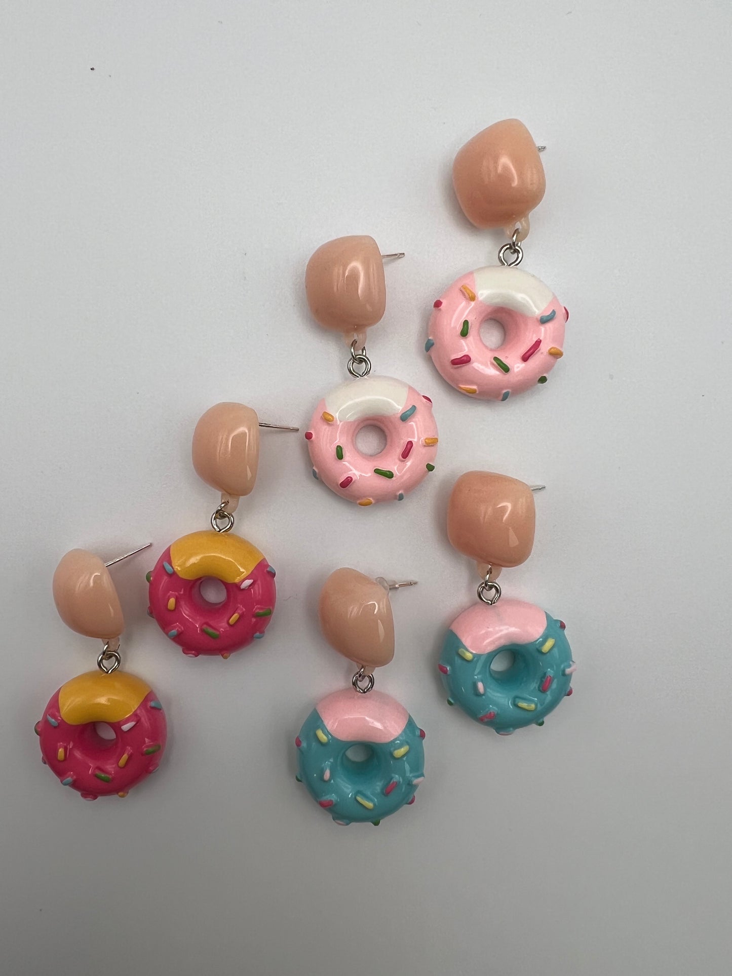 Whimsical Donut Earrings