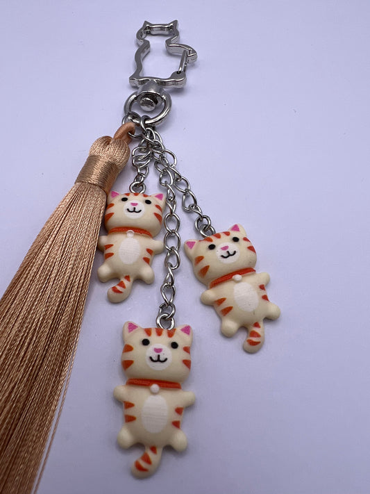 Kawaii Cats Keychain