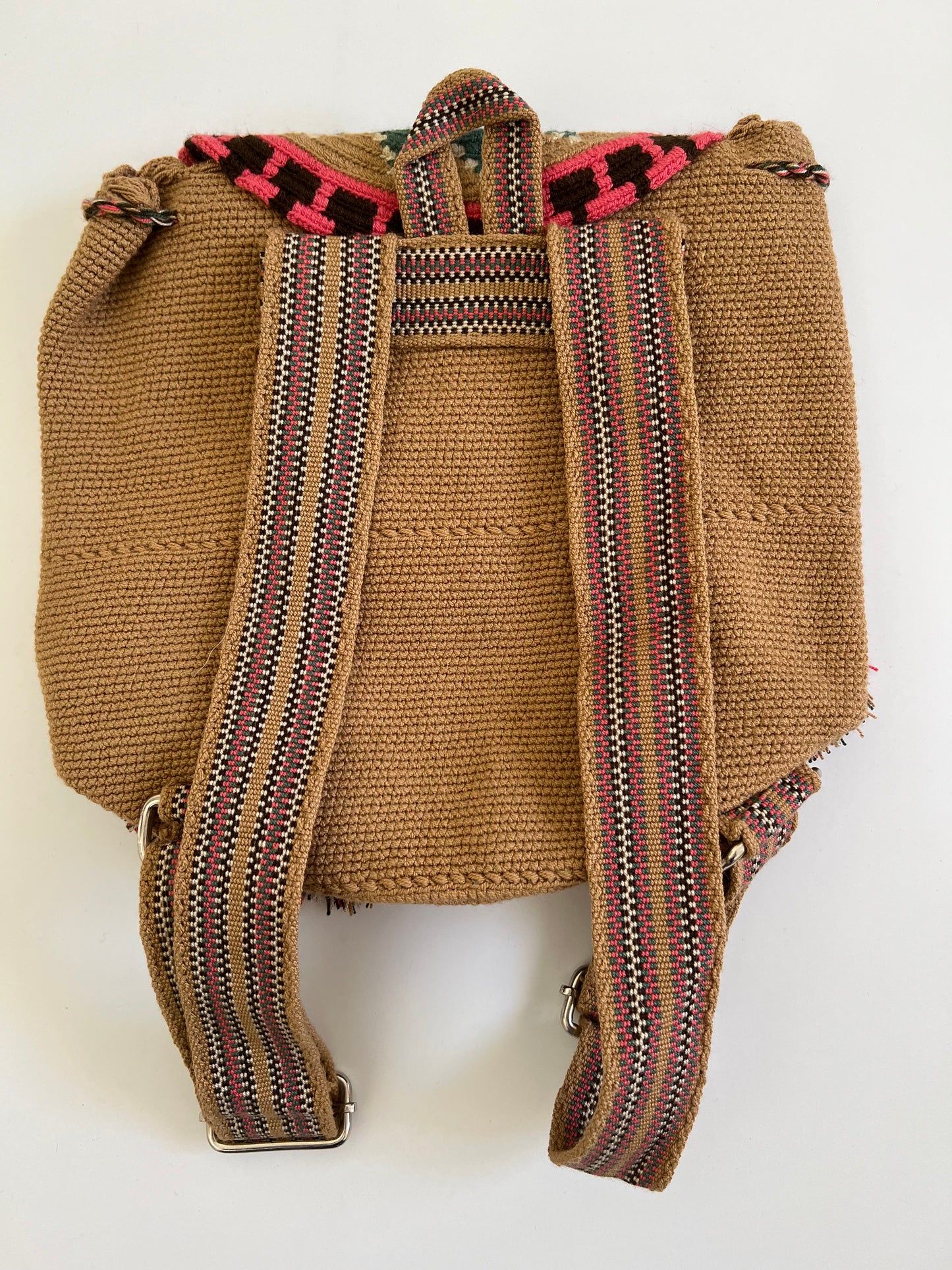 Bohemian Knitted Backpack