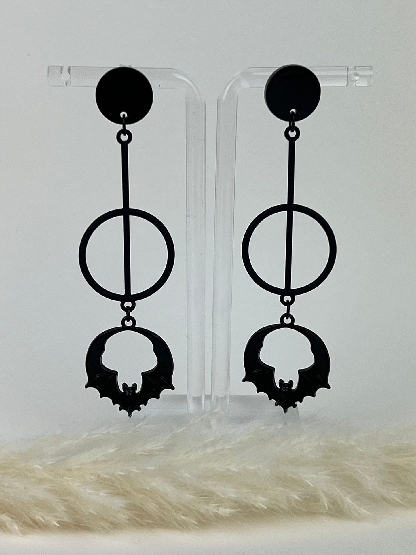 Long Statement Gothic Earrings