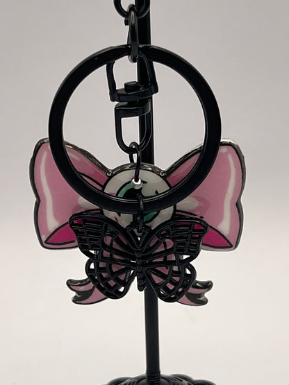 Bow & Eye Pastel Goth Kaychain