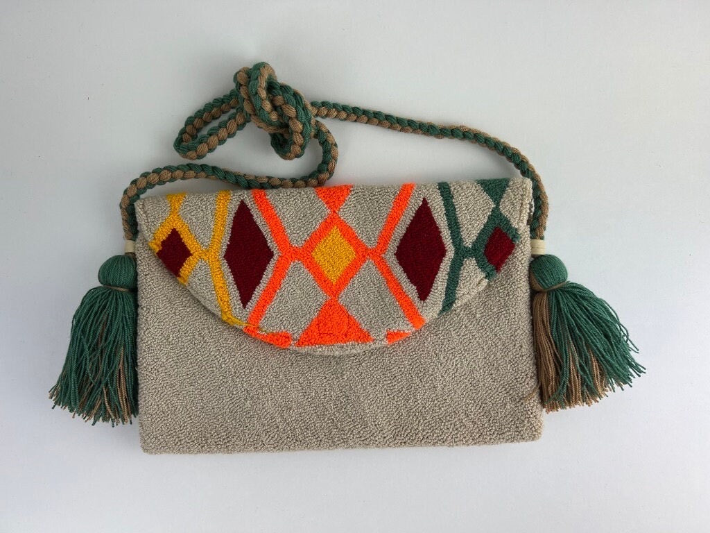 Colorful Handwoven Shoulder Bag