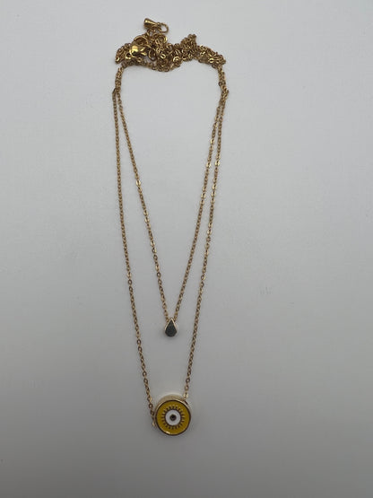 Minimalist Evil Eye Necklace