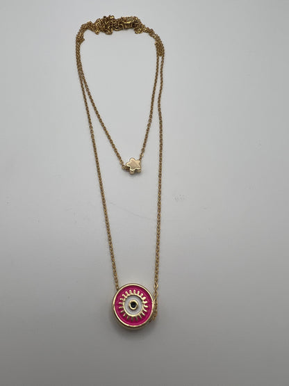 Minimalist Evil Eye Necklace