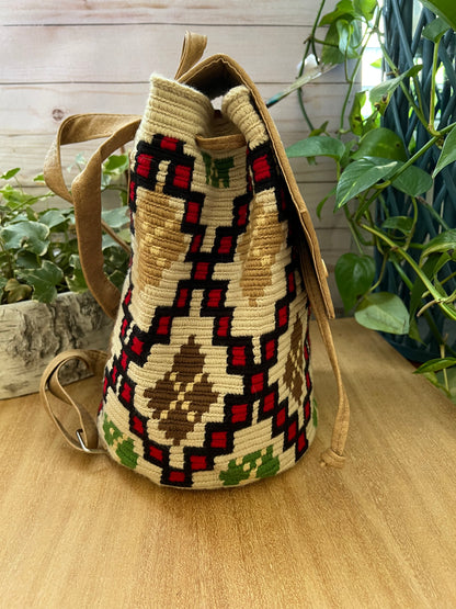 Artsy Handwoven Backpack