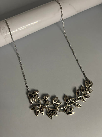 Leaf Statement Necklace