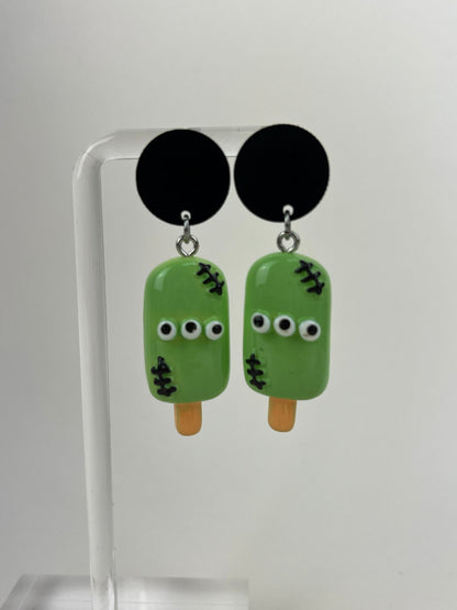 Cute Spooky Popsicles Earrings