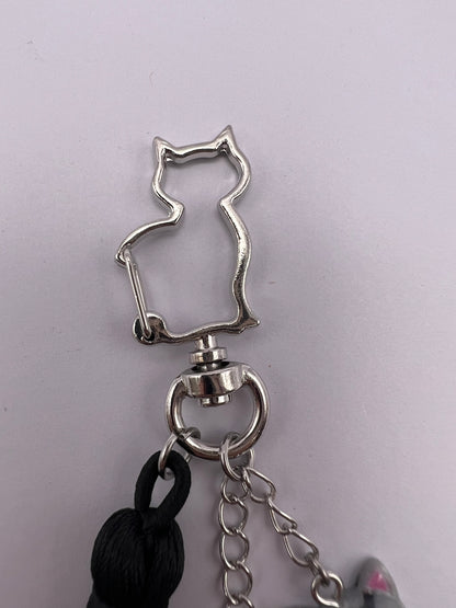 Cute Cats & Tassel Keychain