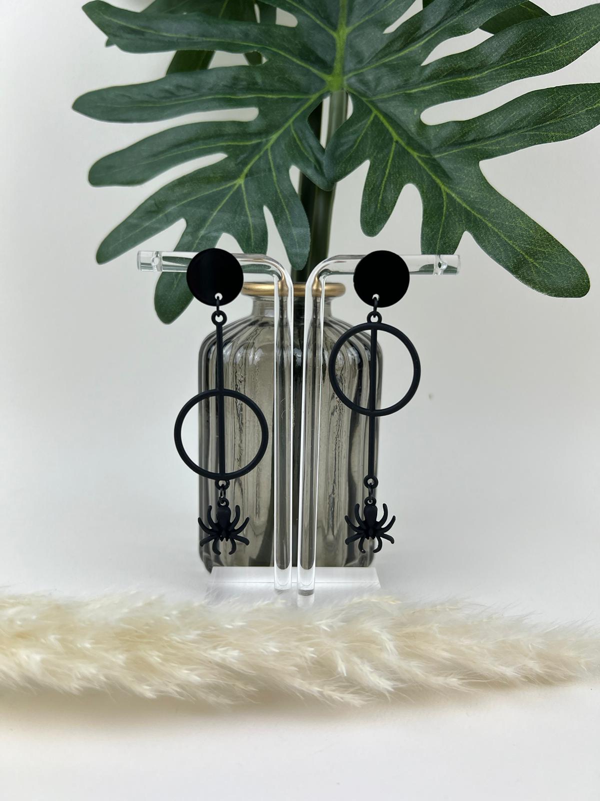 Long Statement Gothic Earrings