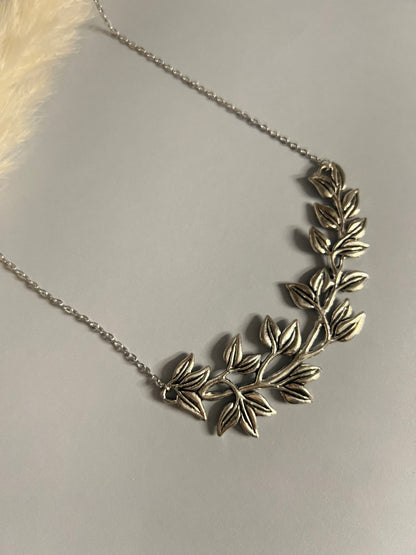 Leaf Statement Necklace