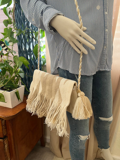 Classic Boho Chic Fringe Shoulder Bag