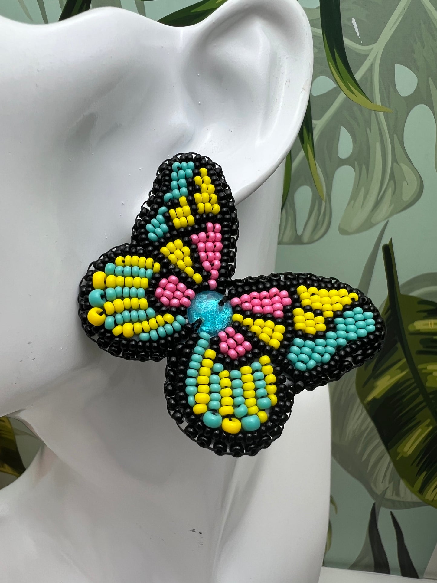 Beaded Embroidery Butterfly