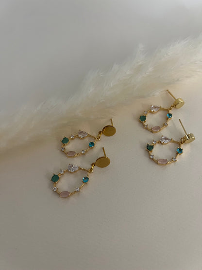 Coquette Chic Dangle Earrings