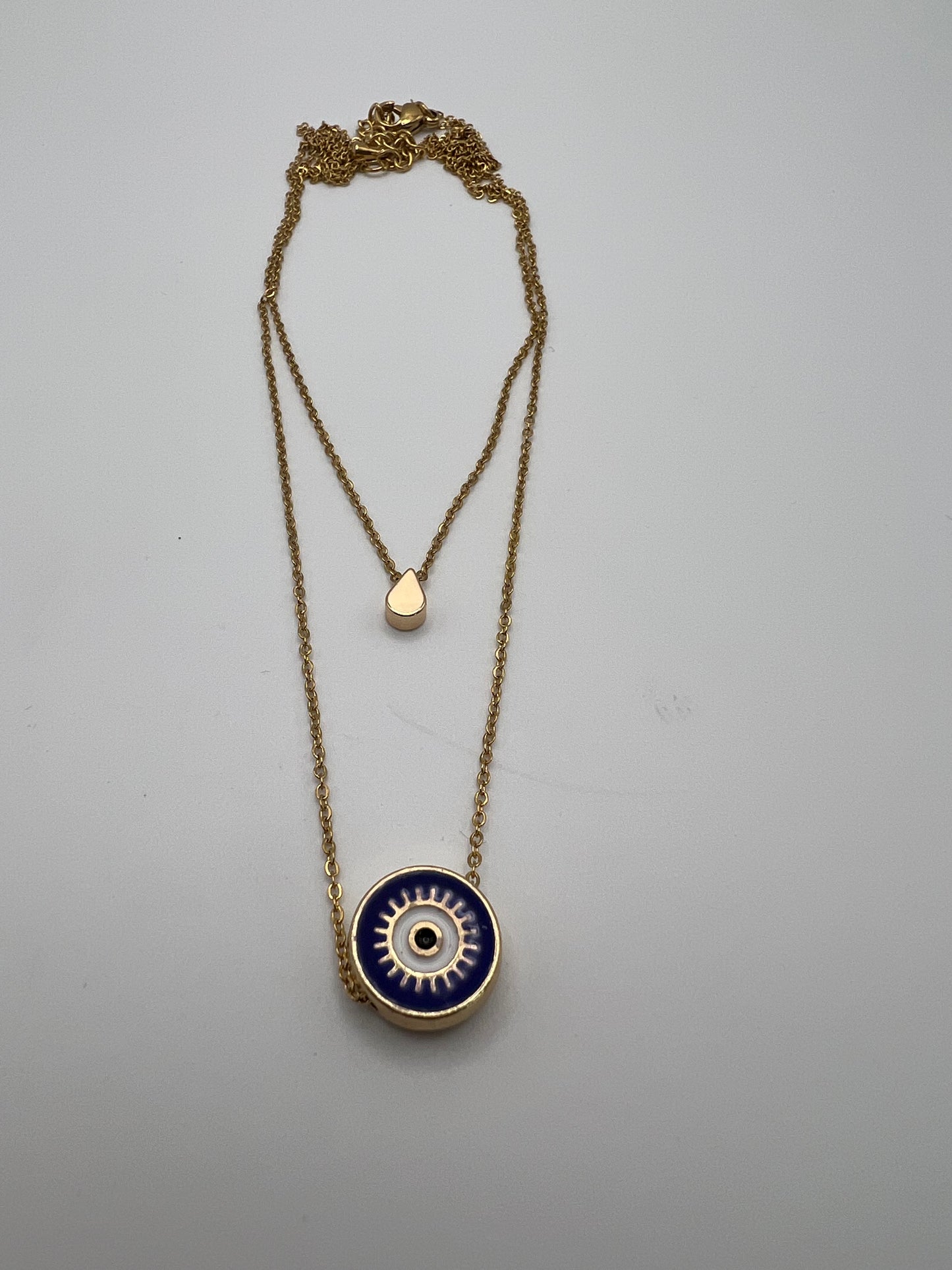 Minimalist Evil Eye Necklace