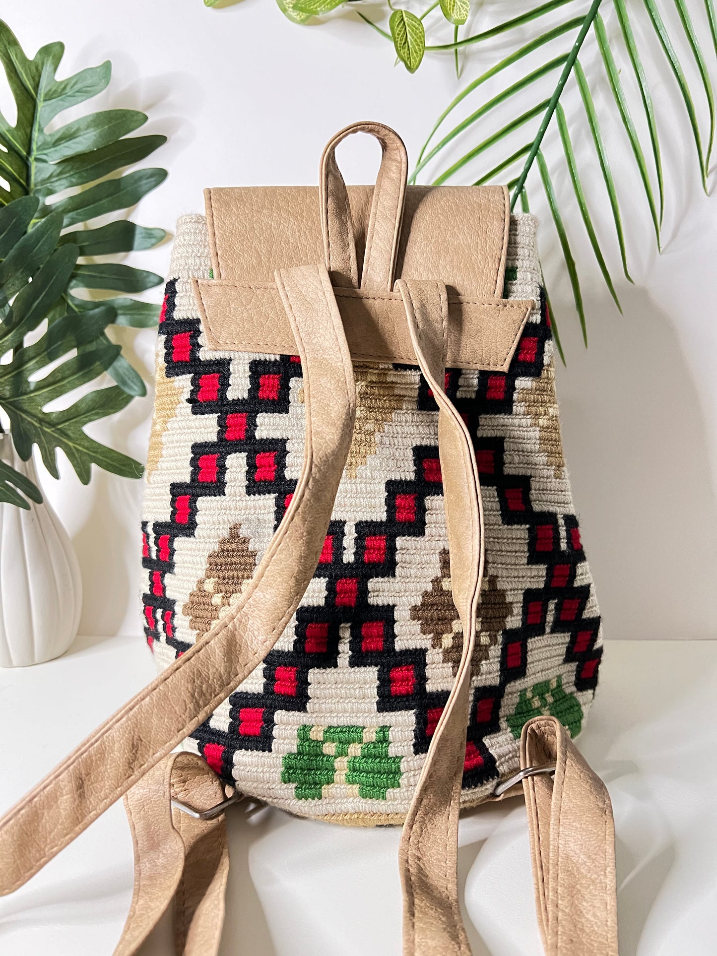 Artsy Handwoven Backpack