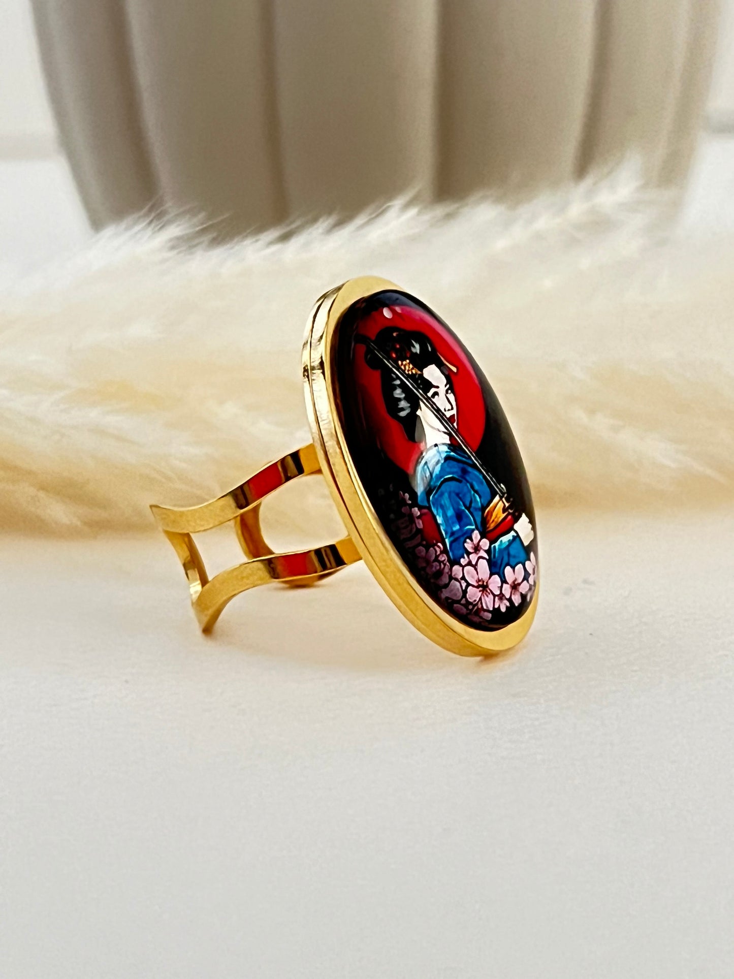 Unique Retro Statement Rings