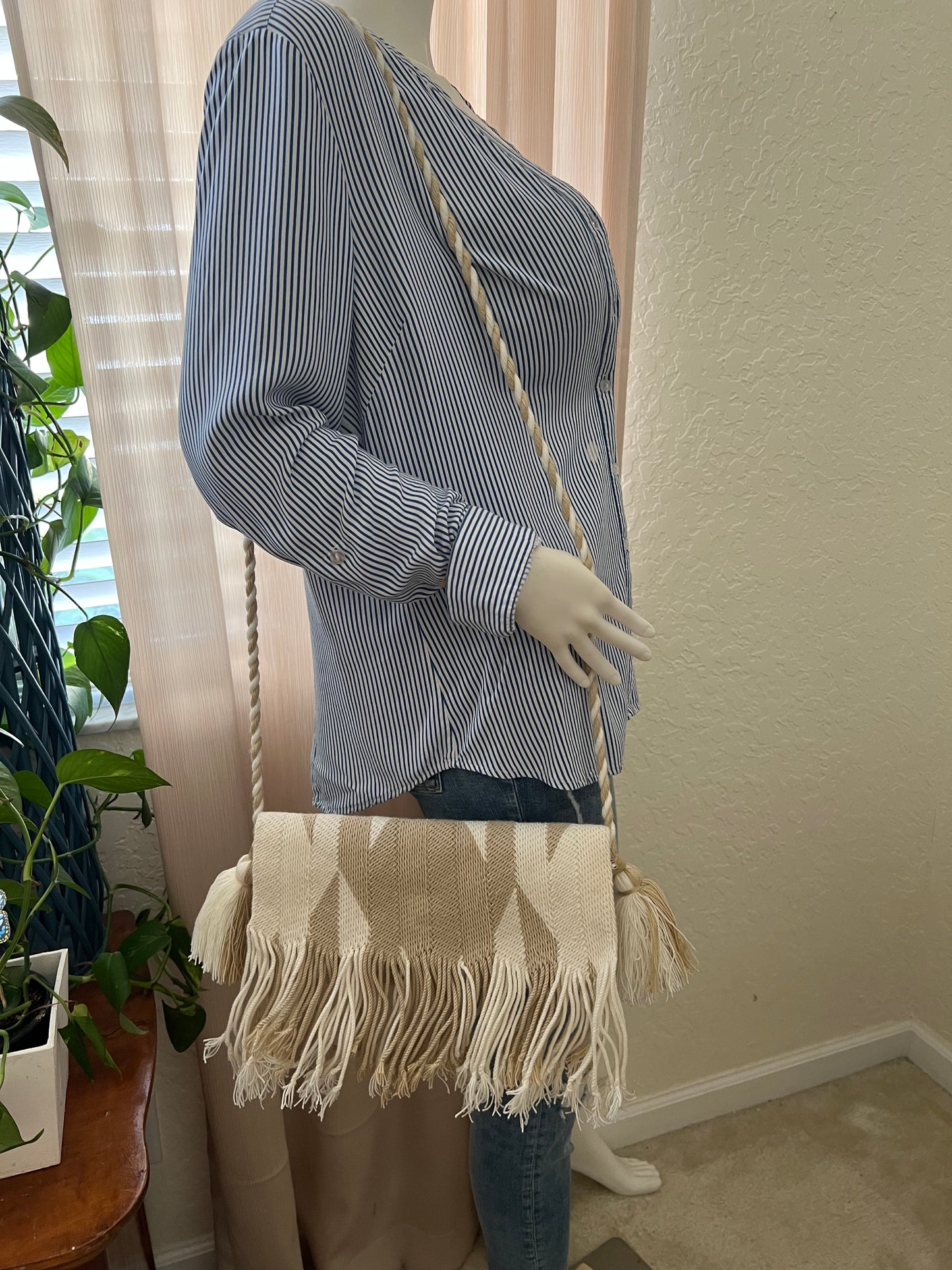 Classic Boho Chic Fringe Shoulder Bag