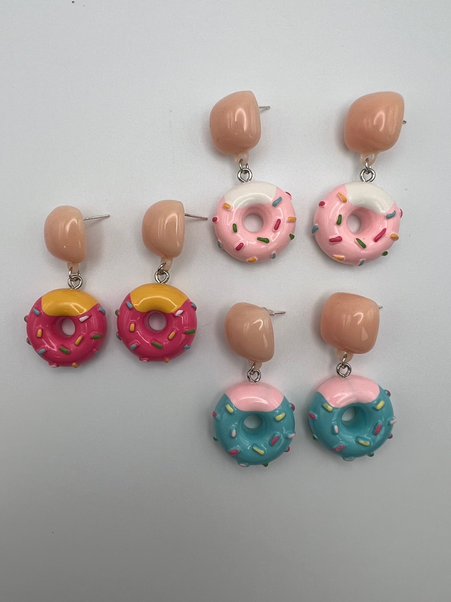 Whimsical Donut Earrings