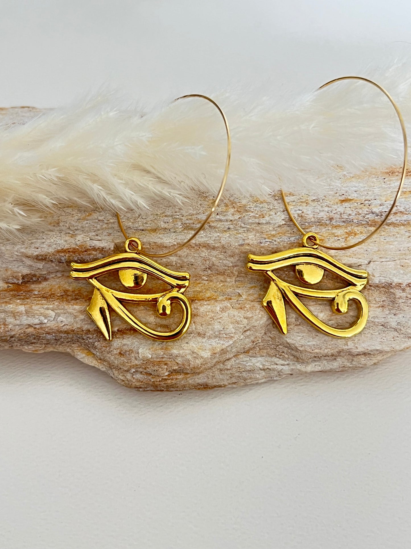 Ancient Egyptian Symbols Earrings