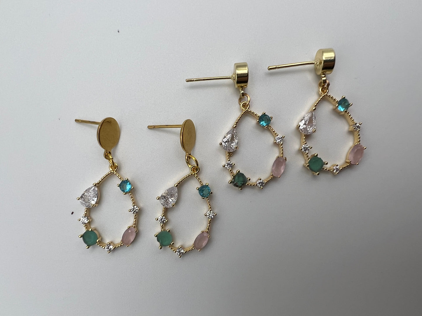 Coquette Chic Dangle Earrings