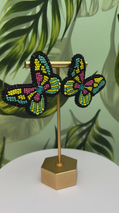 Beaded Embroidery Butterfly