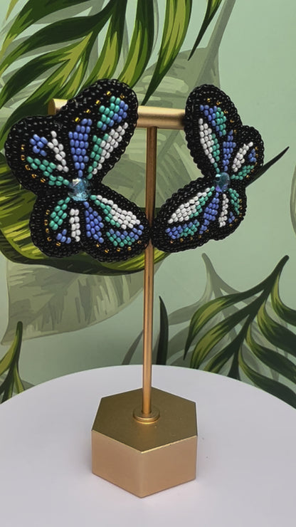 Beaded Embroidery Butterfly