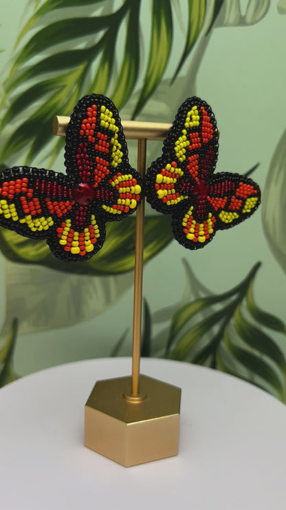 Beaded Embroidery Butterfly