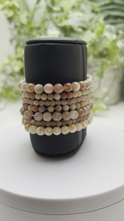 Buddha Stackable Bead Bracelet Set