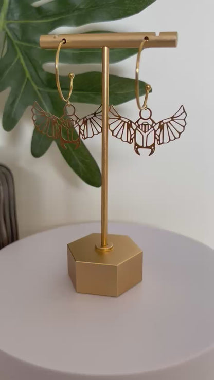 Ancient Egyptian Symbols Earrings